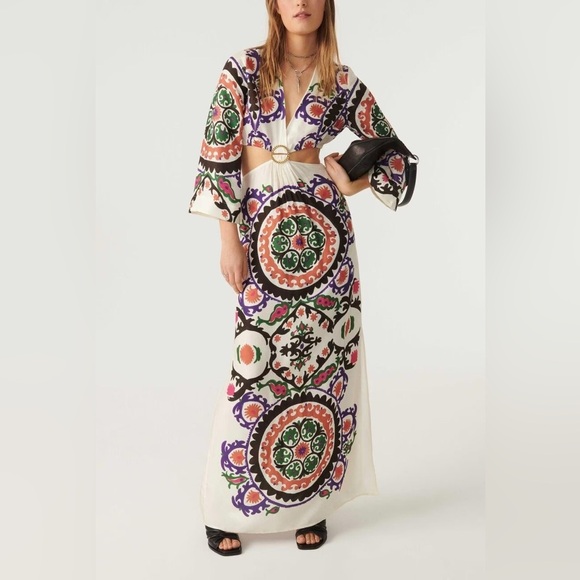 ba&sh Falva Ecru Dress Szie XS (0) - Picture 1 of 3